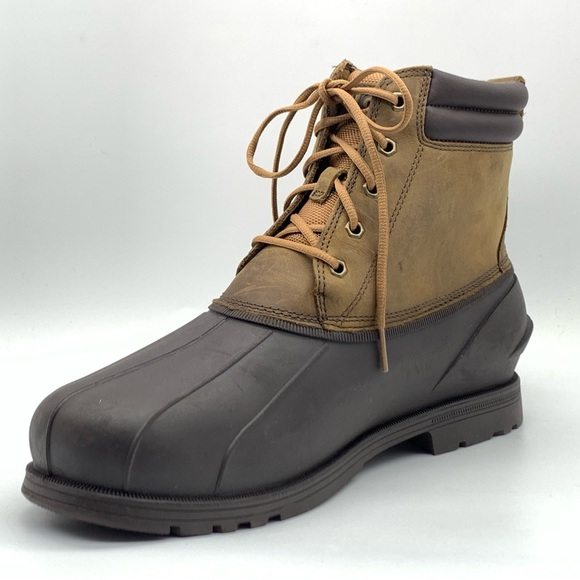 UGG Gatson Waterproof Mid Boots in Chestnut - Picture 4 of 14